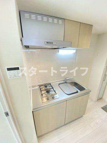 大阪市淀川区木川東１丁目のアパートのキッチン