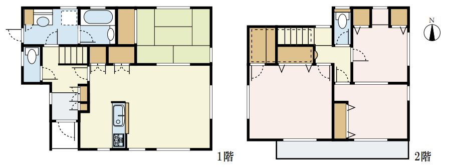 平塚市徳延　中古戸建の間取り|間取図「平塚市徳延　中古戸建」