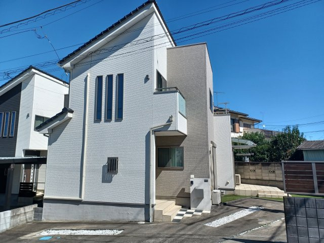 東松山市加美町2-7戸建の外観パース|こちら、外観パースです