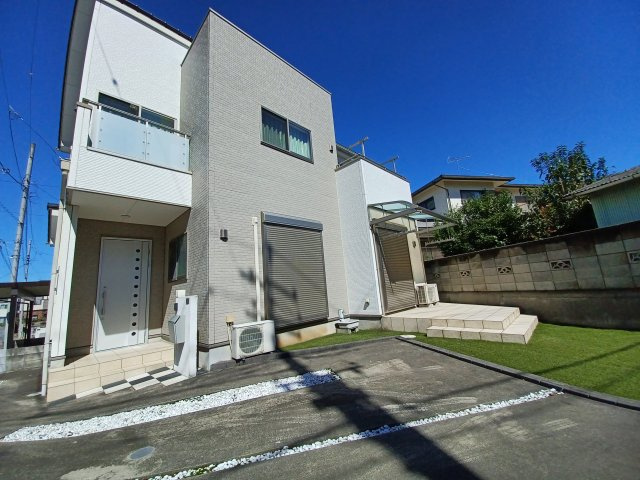 東松山市加美町2-7戸建の外観パース|こちら、外観パースです