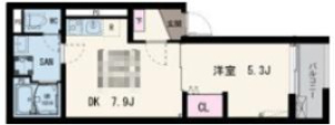 イクシオ小松川の間取り