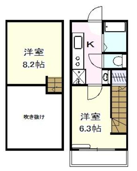 シャトレ南荻窪の間取り
