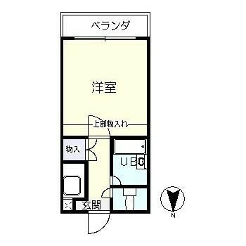 クレールマンションの間取り