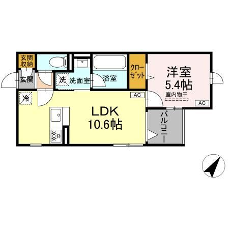 【間取り】 | UResidence森野(ユーレジデンスモリノ)
