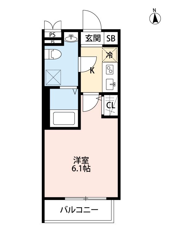 R氷川の間取り