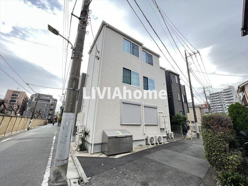 大田区大森中２丁目のアパートの外観
