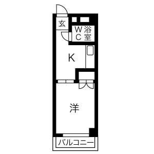 【間取り】 | 桑原ハイツ