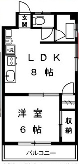 【間取り】 | 中根レジデンス | 間取りです。