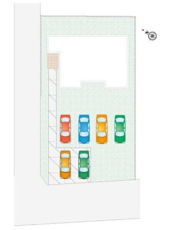 【区画図】 | 深谷市田中　【平屋】新築住宅