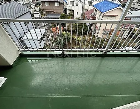 メゾンひまわりのバルコニー