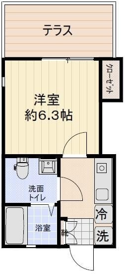 ピースヒルの間取り|間取りです。