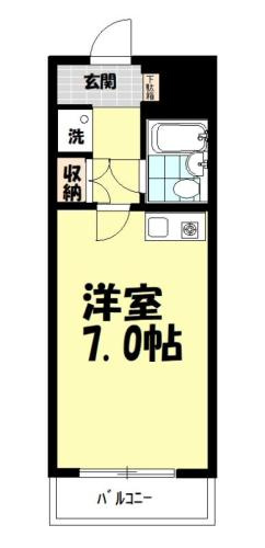 【間取り】 | ワコーレ・メイ中村橋