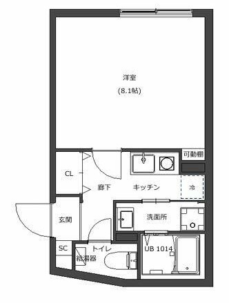 Ｄ－ＳＴＹＬＥ東浅草の間取り|間取りです。