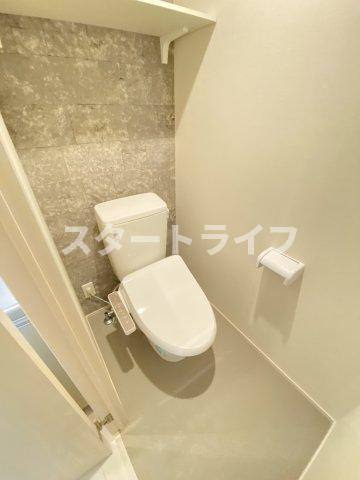 大阪市淀川区木川東１丁目のアパートのトイレ