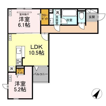 【間取り】 | UResidence森野(ユーレジデンスモリノ)
