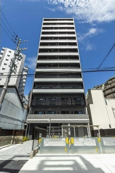 S-RESIDENCE鶴舞駅前の外観|外はこのようになっています