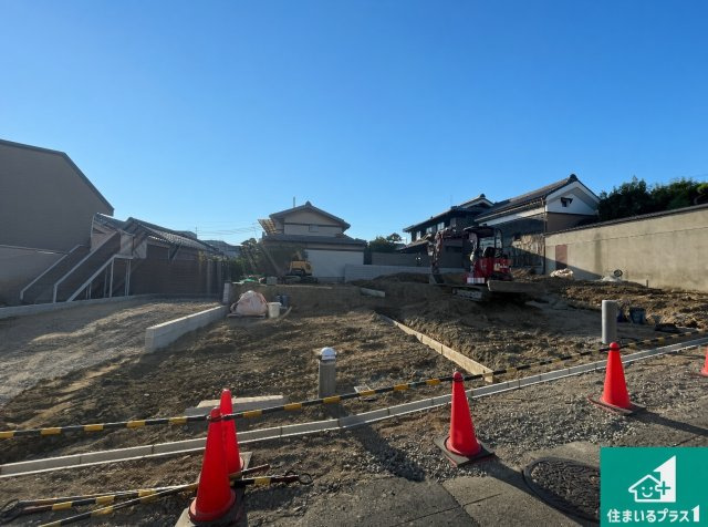 ■高槻市富田町　第1期　新築一戸建ての外観|現在の進捗状況です！順調に作業進行中、完成が待ち遠しいです！詳細の間取り等、お気軽にお問い合わせください！