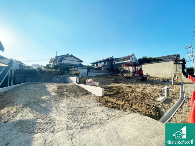 ■高槻市富田町　第1期　新築一戸建ての外観|現在の進捗状況です！順調に作業進行中、完成が待ち遠しいです！詳細の間取り等、お気軽にお問い合わせください！