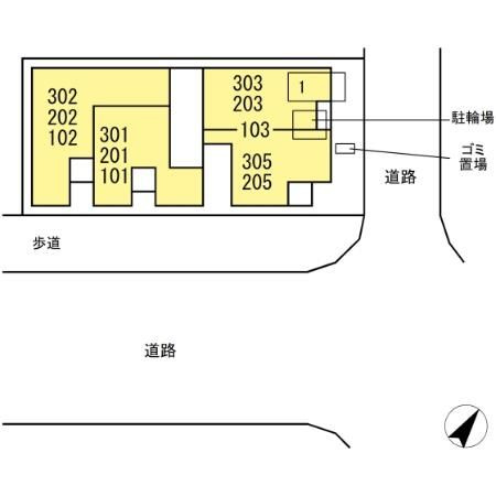 【区画図】 | UResidence森野(ユーレジデンスモリノ)