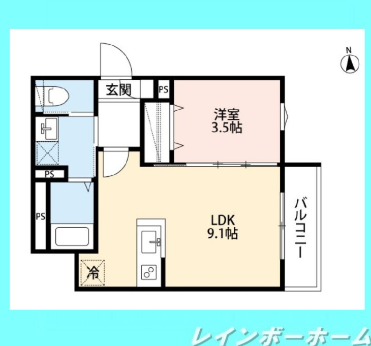 【仲介手数料：50％OFF】対象物件！の間取り