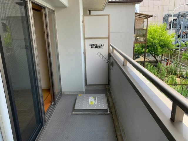 Yuh-3のバルコニー