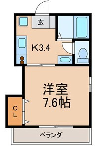 エスカーラ真間の間取り