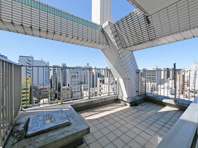 台東区北上野２丁目の賃貸マンションのバルコニー