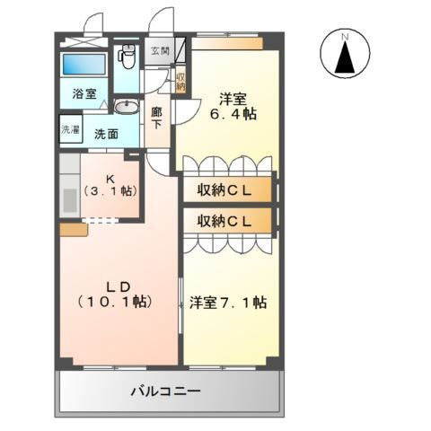 グレイスヴィラの間取り