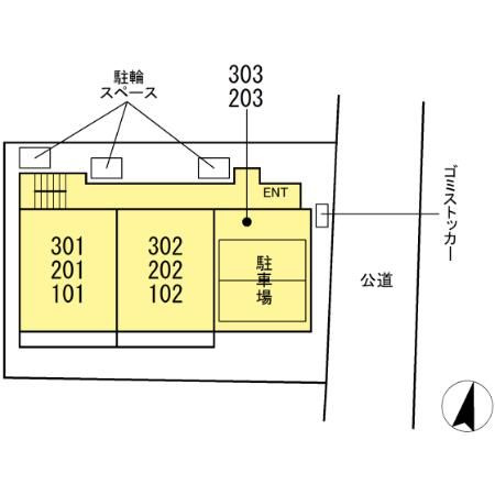 Y・Kレジデンス赤羽西の区画図