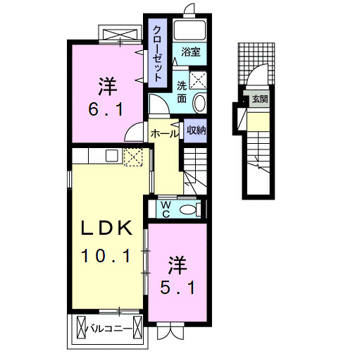 ラ　リヴィエールの間取り|間取図