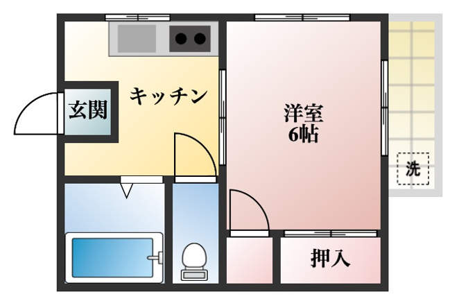 【間取り】 | 小山西コーポ