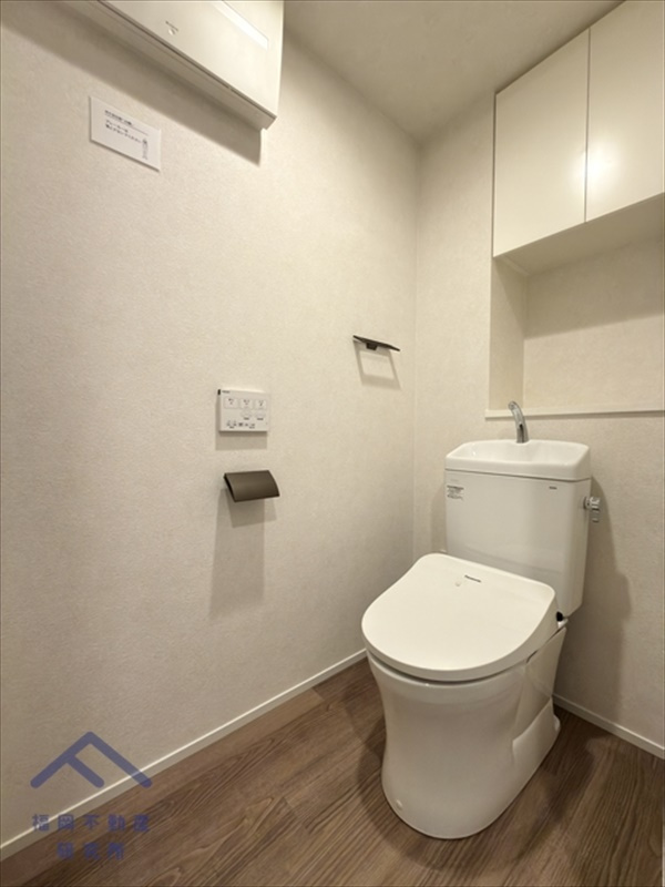 アルファステイツ箱崎のトイレ|Panasonic製のトイレに新品交換済みです