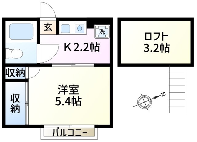 REALJOY新小岩壱番館の間取り