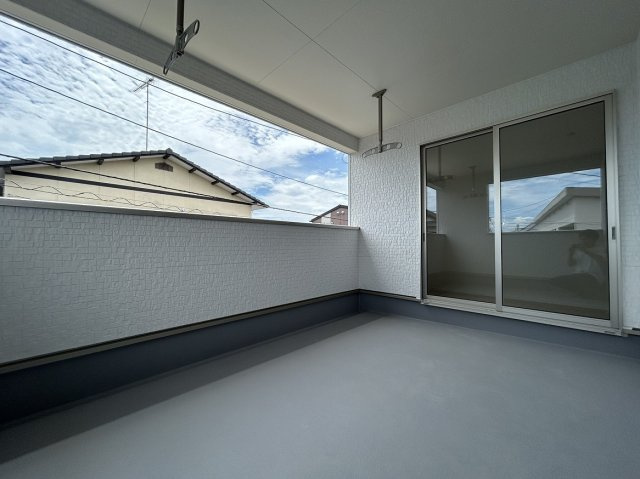佐賀市高木瀬東第17のバルコニー