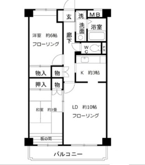 【間取り】 | ルミエールドゥ加平 | 間取りです。