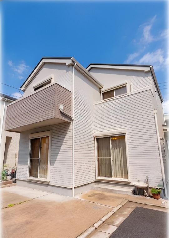 練馬区土支田4丁目　並列2台駐車　2018年×築浅戸建の外観