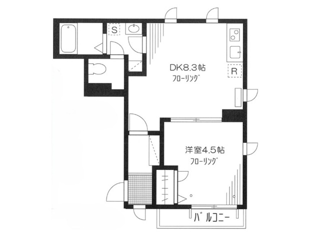 【間取り】 | ショコラ白山
