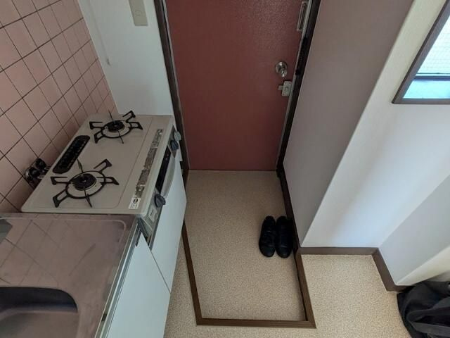 パークサイドマンションの玄関