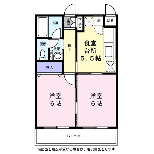 ＫＩＫＵＮＡ　ＨＯＵＳＥ　６７１１の間取り|間取り図