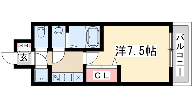 【間取り】 | アドバンス江坂ラシュレ