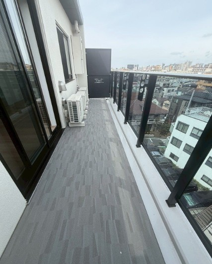 S-RESIDENCE板橋大山clairのバルコニー