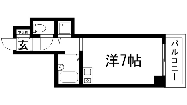 【間取り】 | ブランシュ甲東園