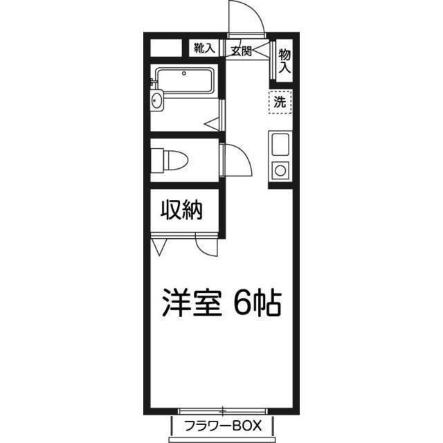 ウィステリア壱番館の間取り