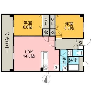 ファミーユシオハマの間取り