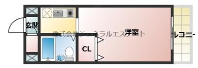 シンプルライフの間取り