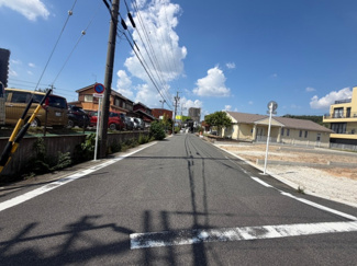 【前面道路含む現地写真】 | 名古屋市緑区相原郷2丁目1609【仲介手数料無料】新築一戸建て　3号棟