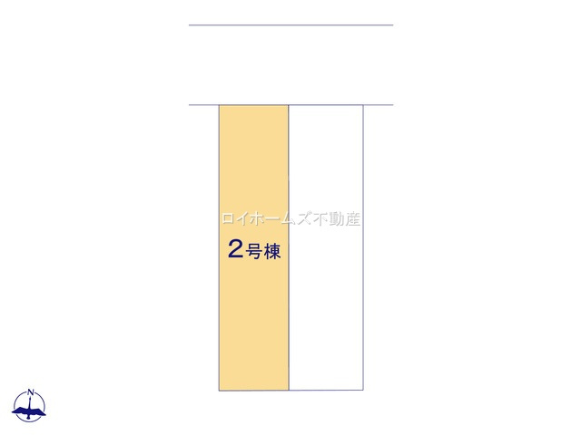 【区画図】 | 名古屋市西区赤城町72『仲介料無料』新築戸建て | 2号棟