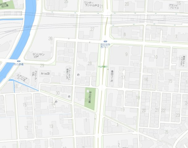 セトルシウダーⅢの地図