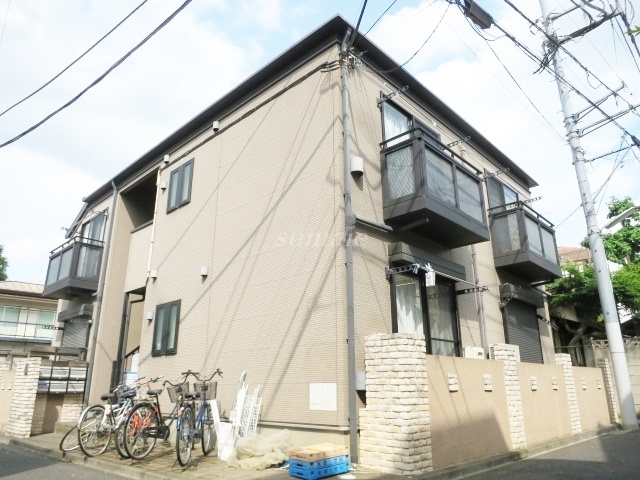 リースランド十条の外観|2階建てです☆