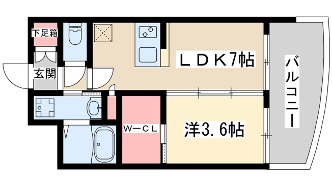 【間取り】 | セレニテ江坂ルフレ